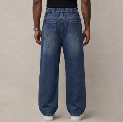 Men’s jeans made from stretchy cotton