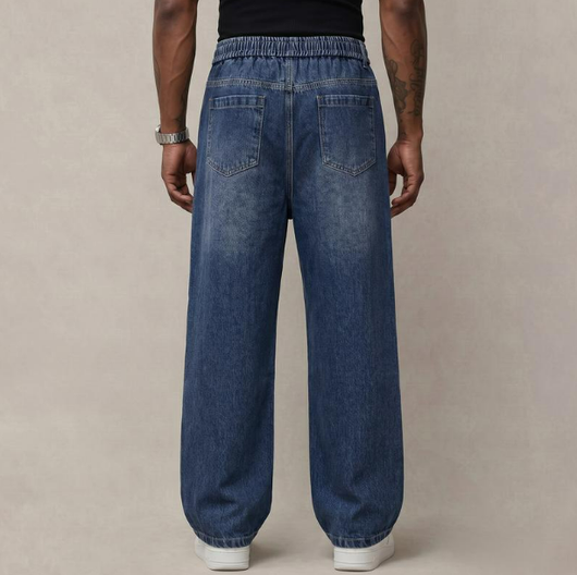Men’s jeans made from stretchy cotton