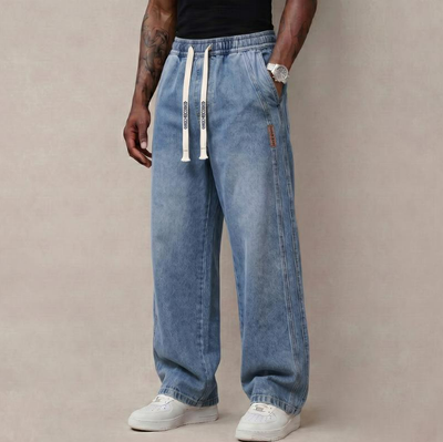 Men’s jeans made from stretchy cotton