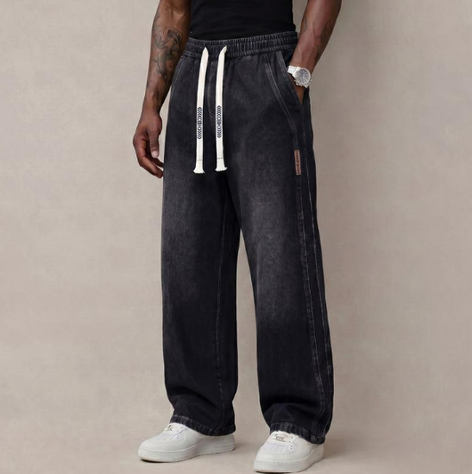 Men’s jeans made from stretchy cotton