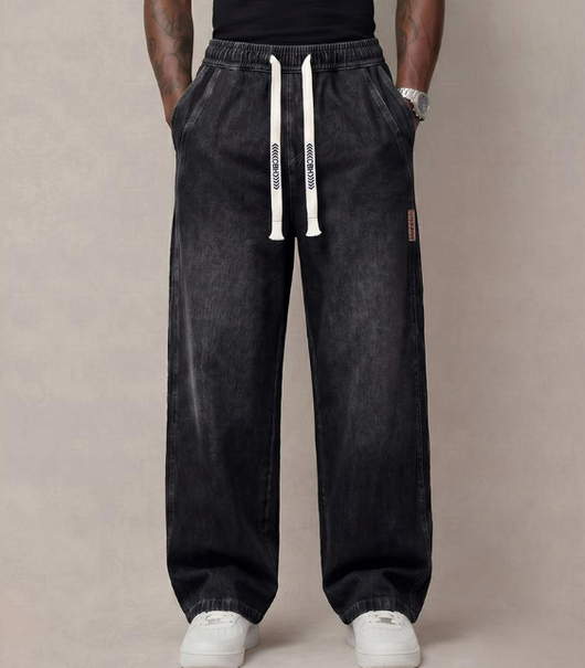 Men’s jeans made from stretchy cotton