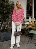 Luvoria Crew-Neck Open-back Sweater