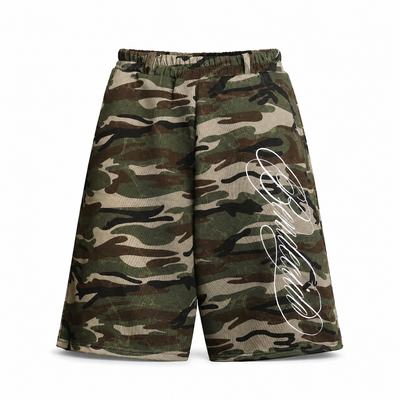 Luvoria Camo Baggy Shorts