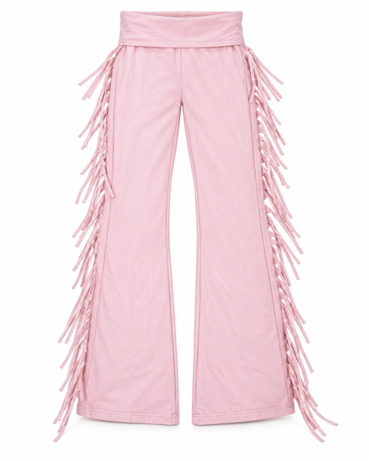 Luvoria Fringe Cotton Pant