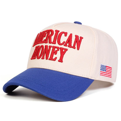 AMERICAN HONEY Embroidery Baseball Caps