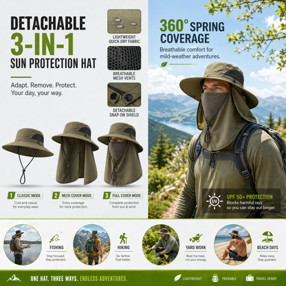 Luvoria™ Ultimate 360° All Terrain Sun Hat