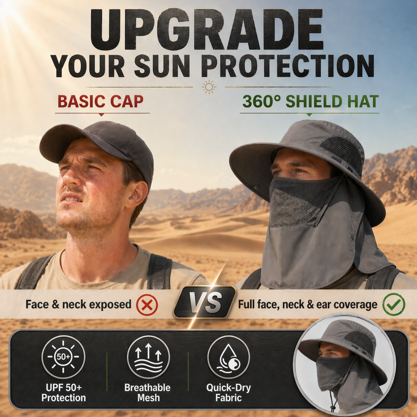 Luvoria™ Ultimate 360° All Terrain Sun Hat
