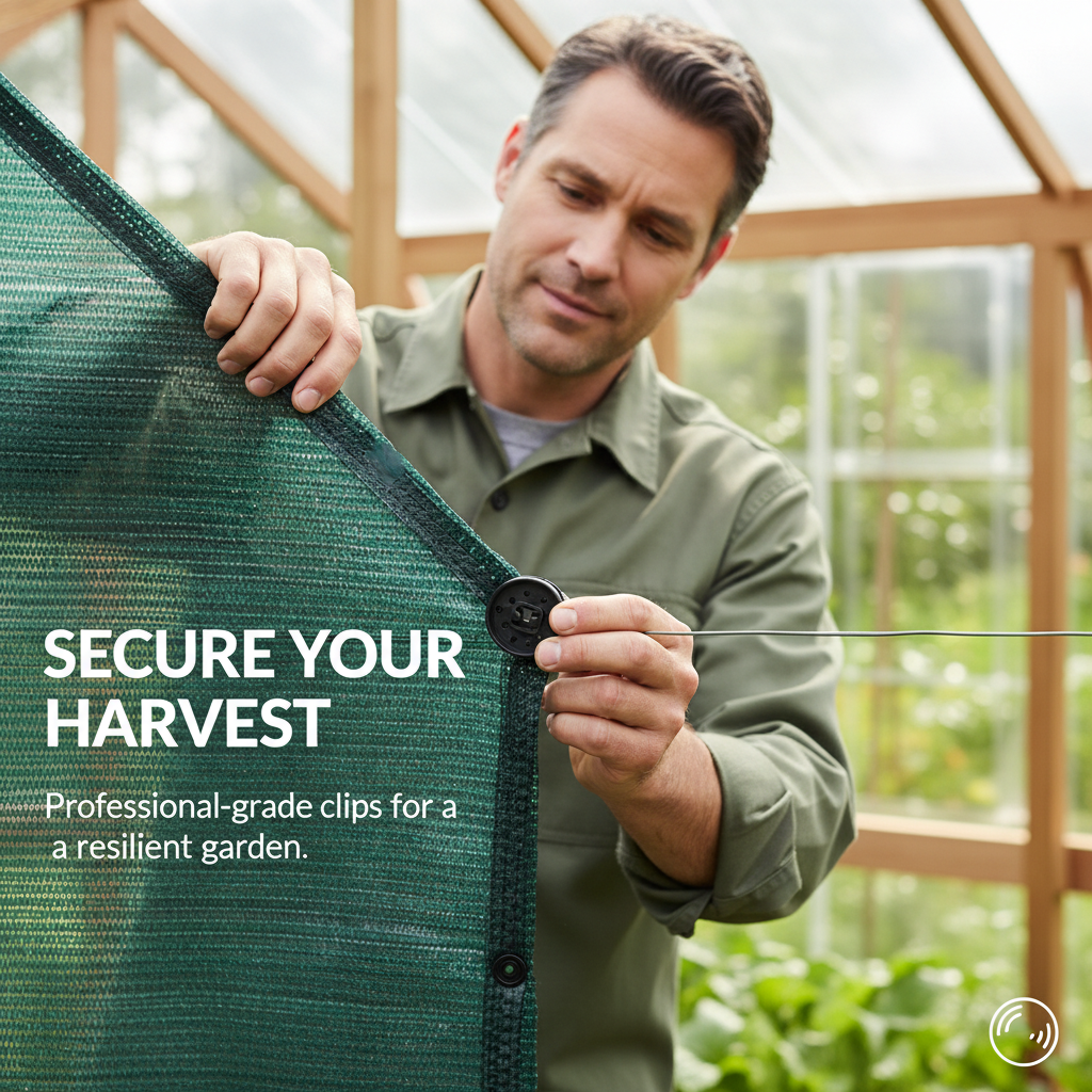 Heavy Duty Shade Cloth Clips